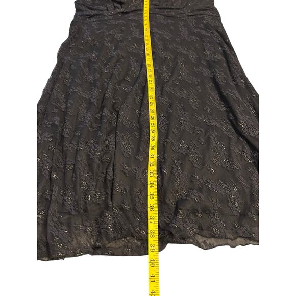 Jonathan Martin Women Studios Black Lace Dress - Size 22 - Picture 8 of 8